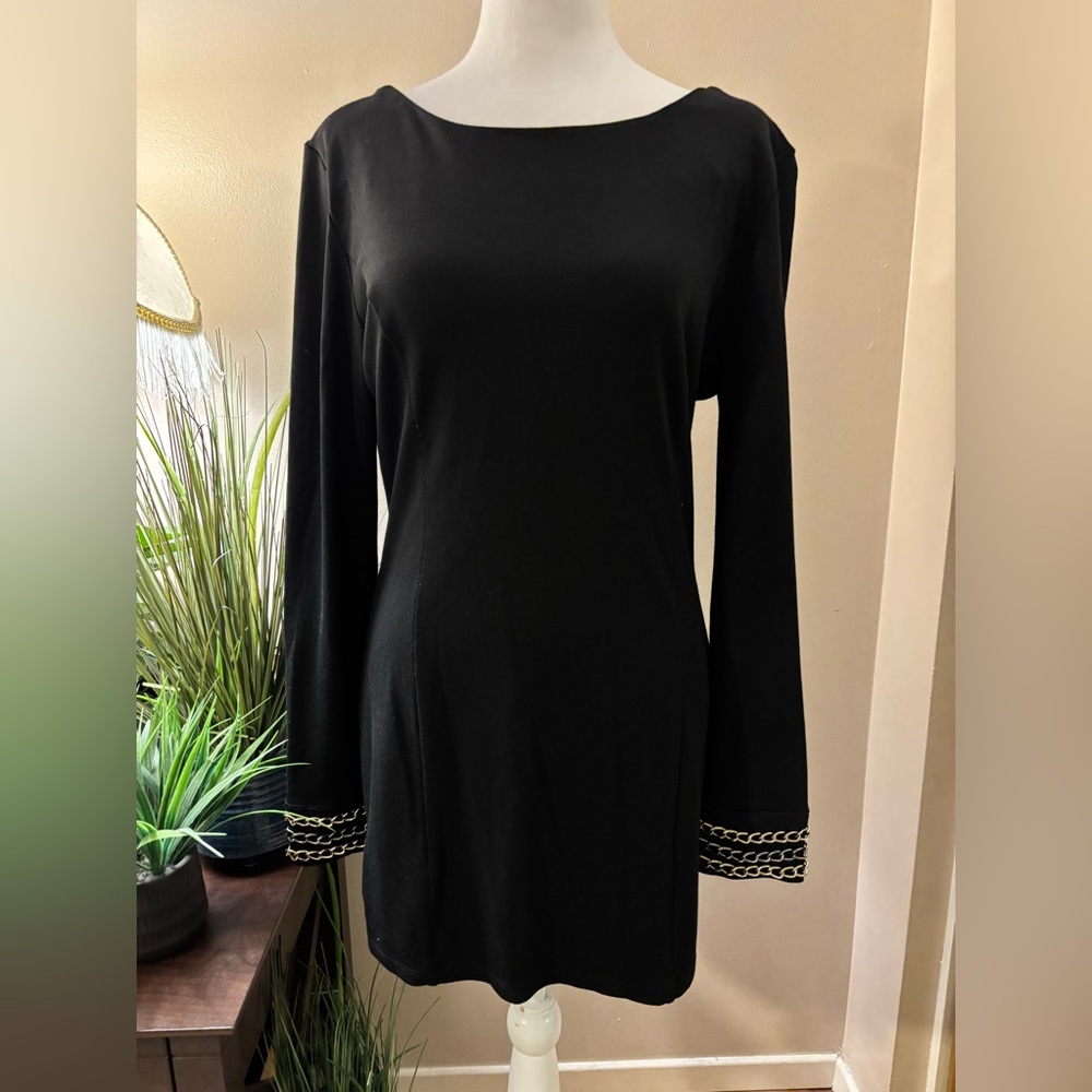 Papaya Black Dress Size L